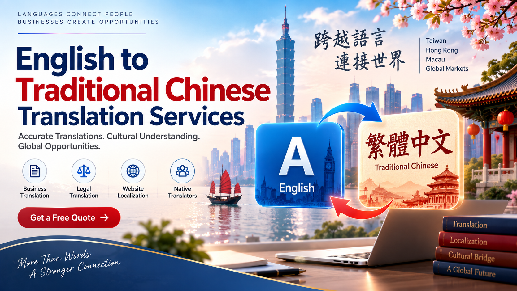 English to Traditional Chinese Translation
